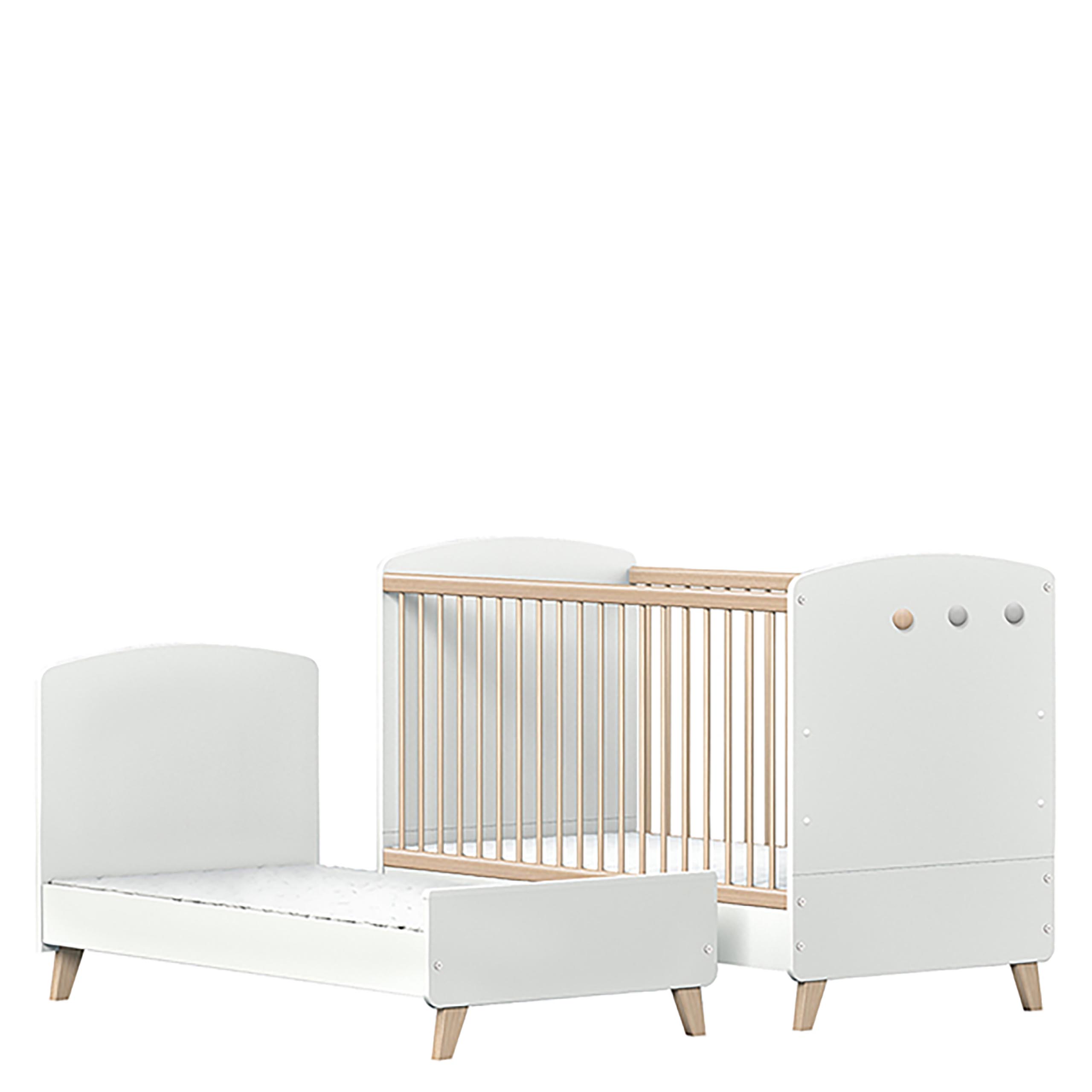 Cuna 140x70 Colette White - Imagen 2