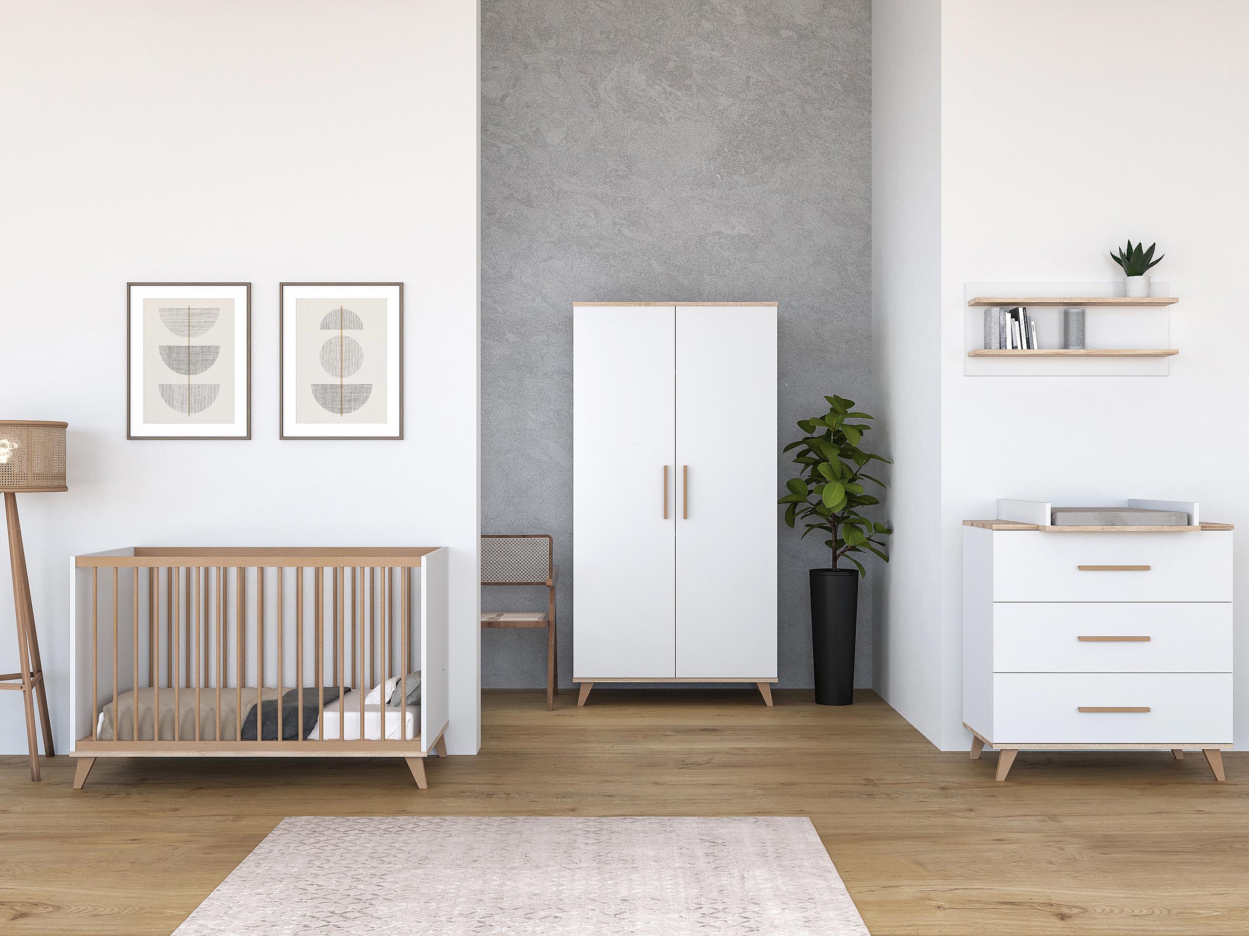 Armario Flip White & Oak - Imagen 4