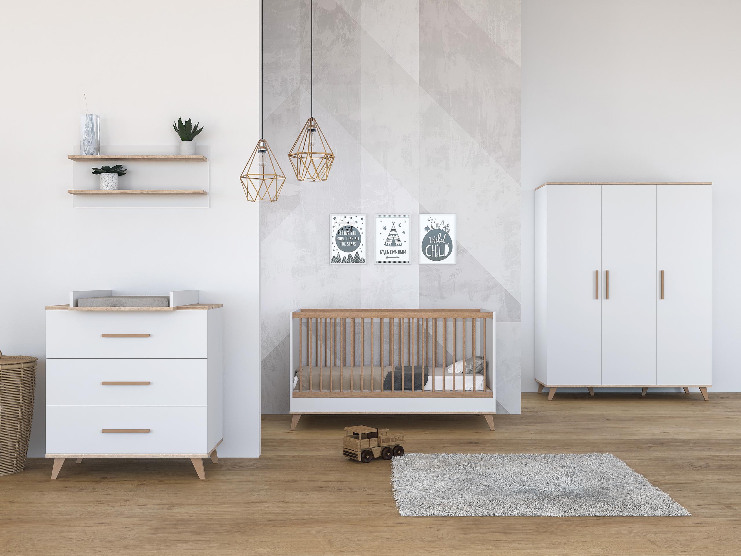 Estantería Flip White & Oak - Imagen 2