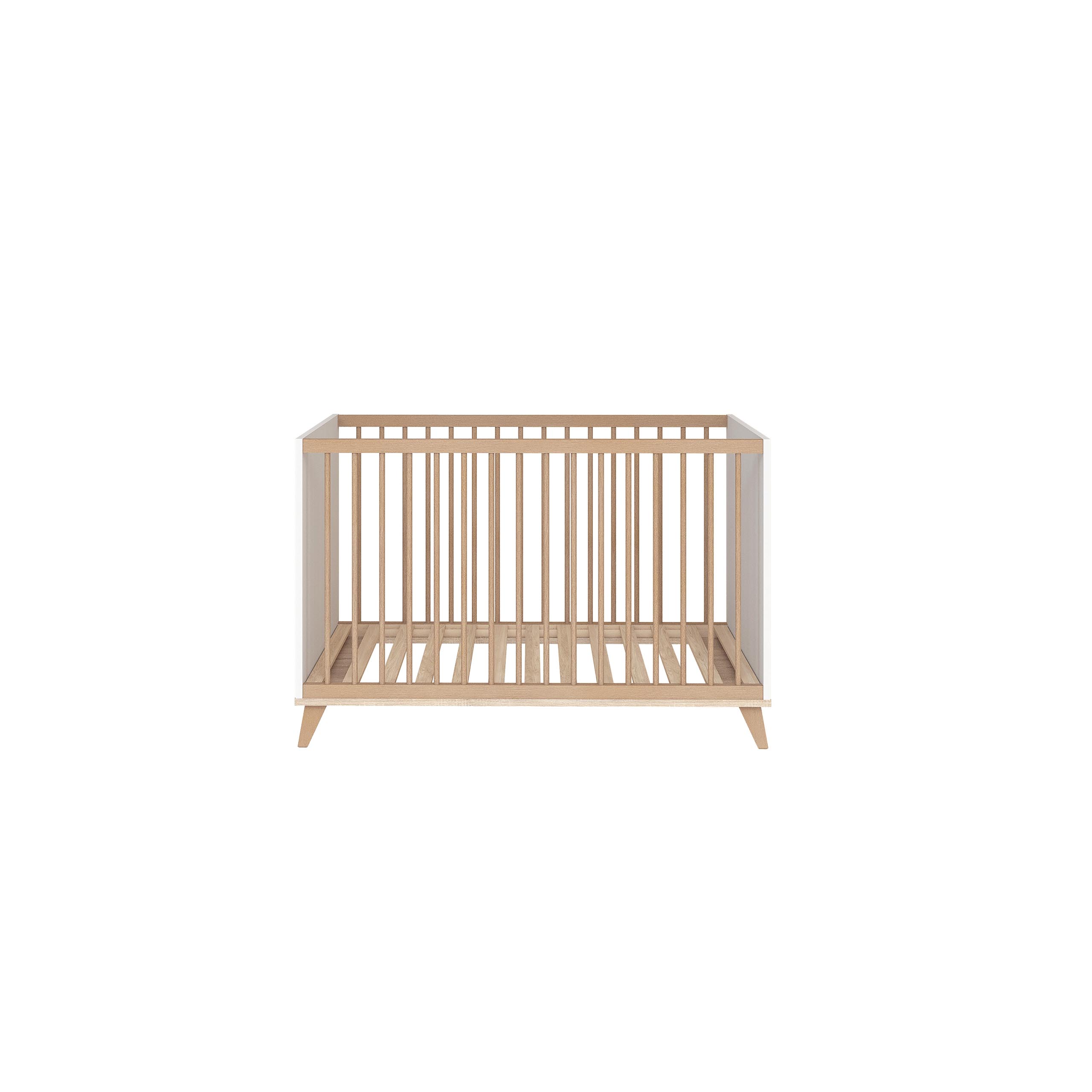 Cuna 120x60 Flip White & Oak - Imagen 2