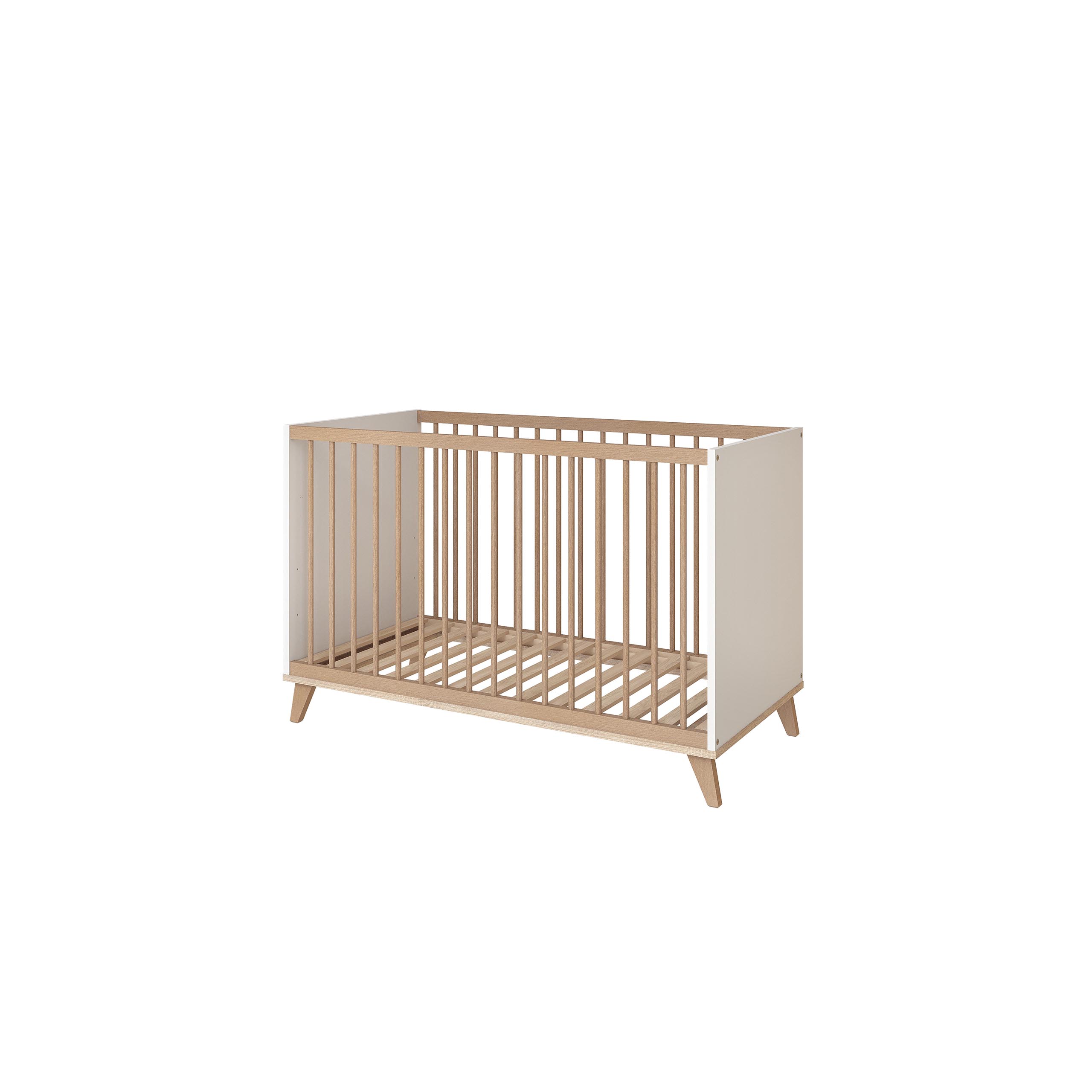 Cuna 120x60 Flip White & Oak - Imagen 3