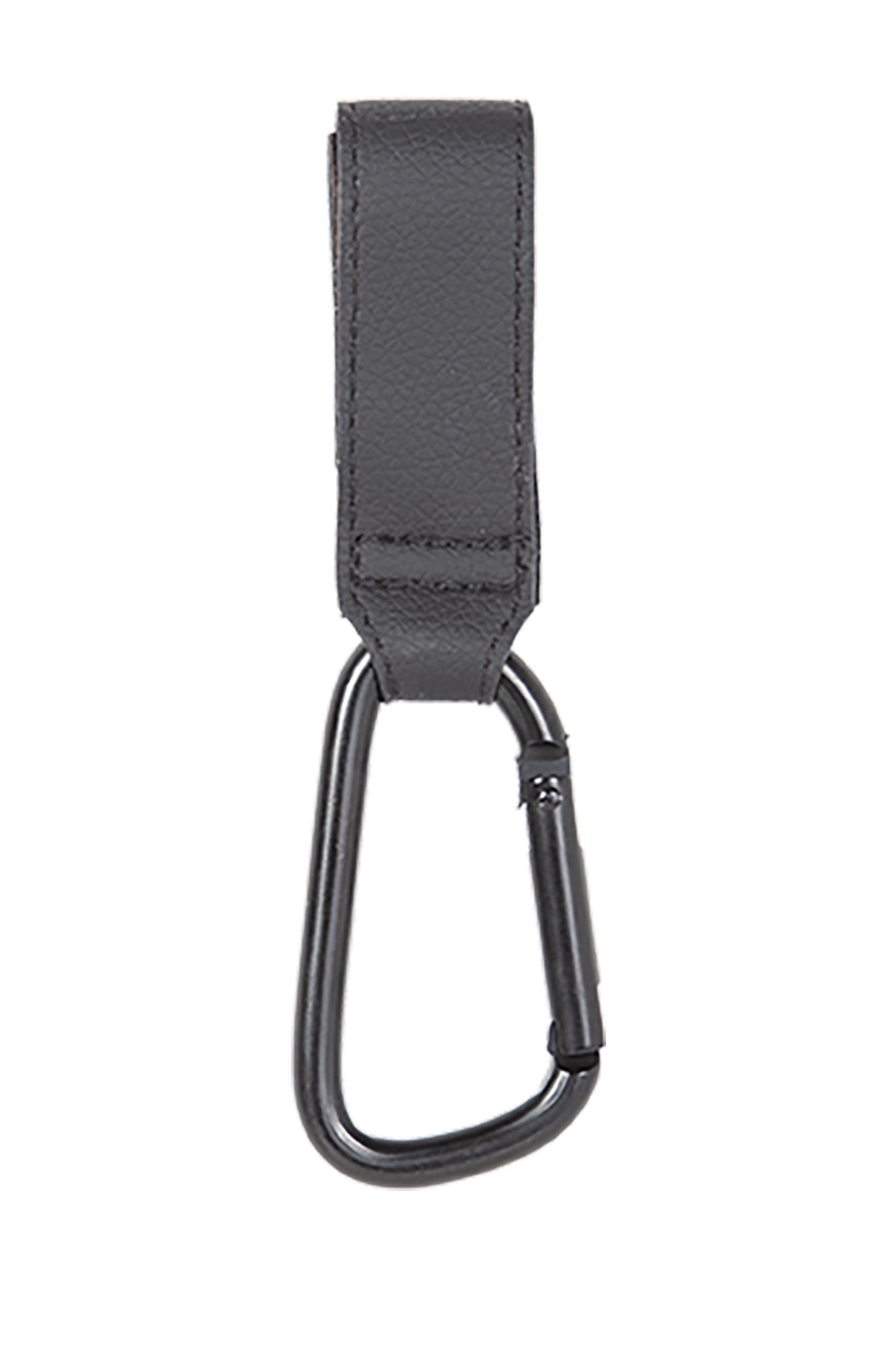 Set de 2 Ganchos Leather Hook Negro