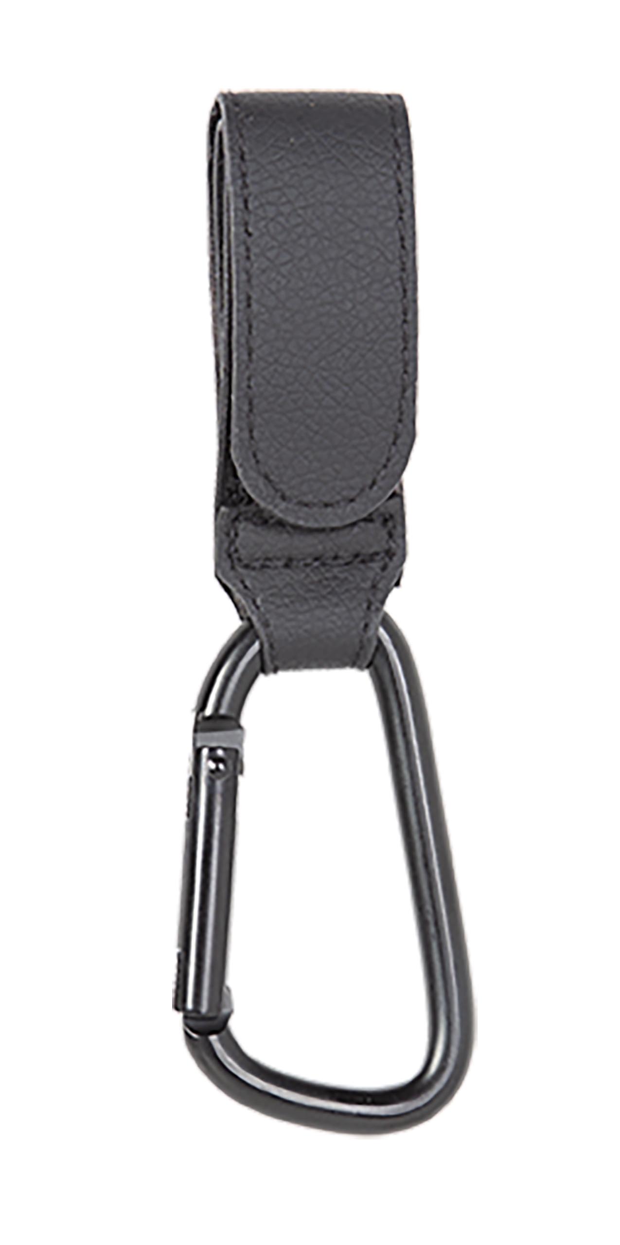 Set de 2 Ganchos Leather Hook Negro - Imagen 2