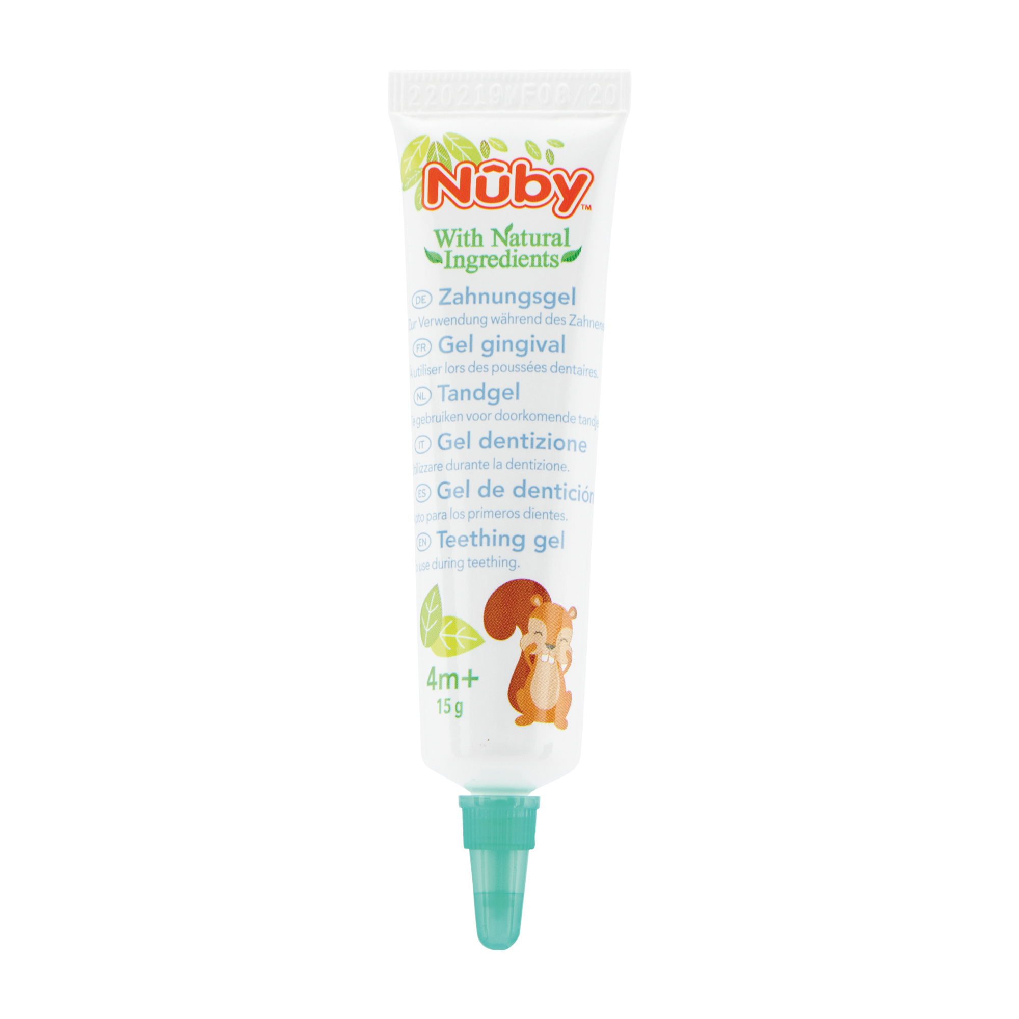 Nuby Gel dentadura-mordedor 015 gr +4 m - Imagen 2