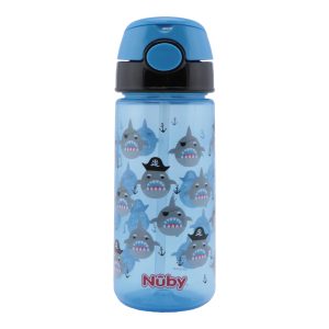 Nuby Copa suave 540ml azul + 3 años