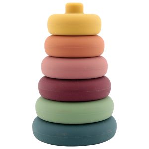 Nuby Juego Portaanillas de Silicona.6m+