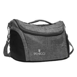 Bolso Venicci - Carbo/Silver Denim Grey